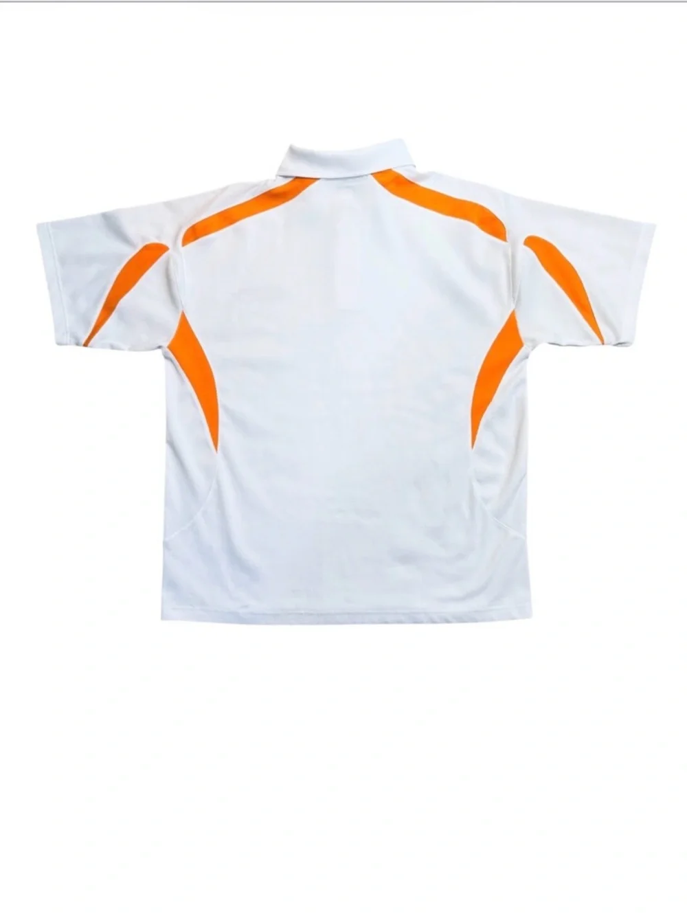 NCAA Tennessee Volunteers Vols White Polo with Orange Accents Size Large - Picture 4 of 5